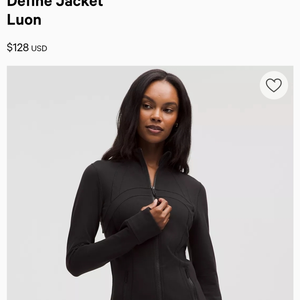 lululemon athletica Black Utility Jacket